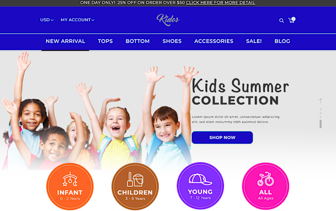 I will design or redesign godaddy website a business website godaddy