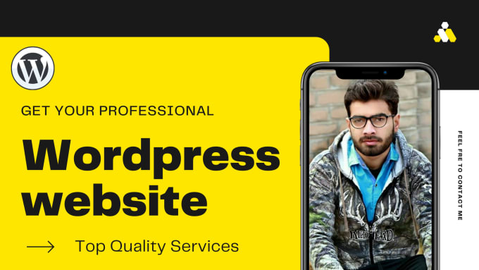 I will design professional and responsive website on wordpress