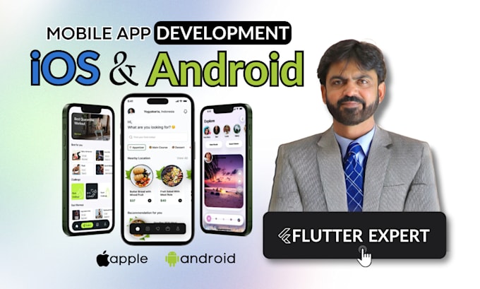I will building mobile app development android ios app development flutter app creation
