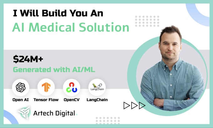 Our agency will build a hipaa, medical, biomedical, healthcare, clinical ai solution