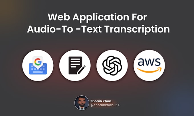 I will develop transcription web application and text summary using openai