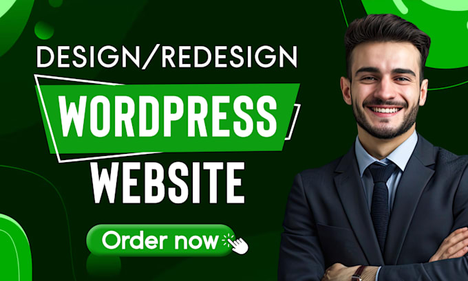 I will design, redesign, clone, build, rebuild wordpress, wordpress website development