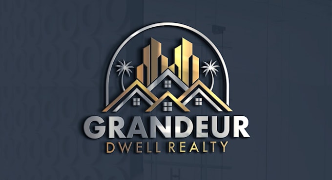 I will do professional 3d, modern business logo design
