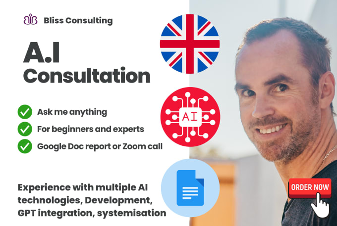 I will be your ai consultant and developer for your project