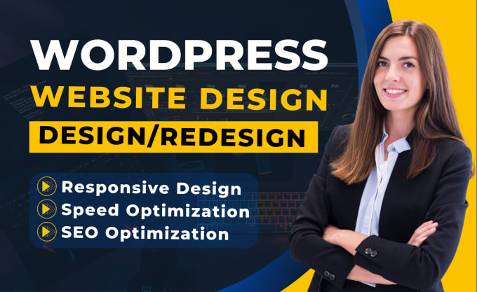 I will do wordpress website development, design or redesign wordpress blog