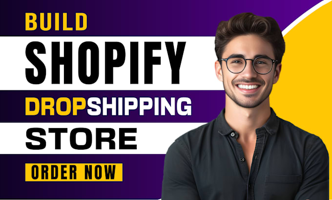 I will build shopify store or dropshipping ecommerce store, shopify website