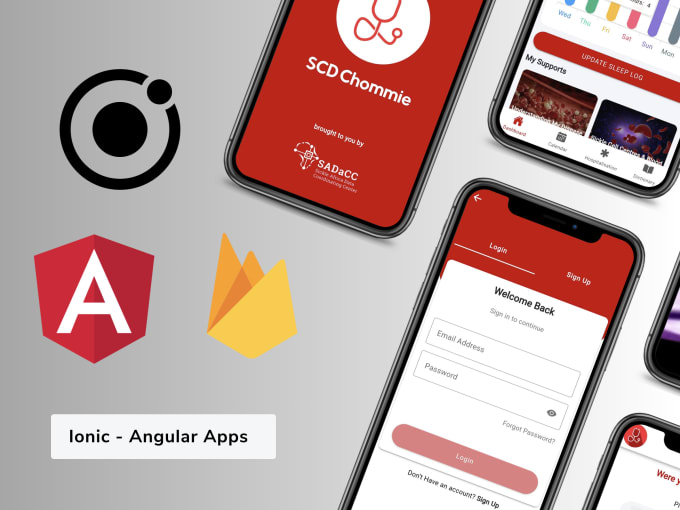 I will design and develop a hybrid mobile app in ionic framework