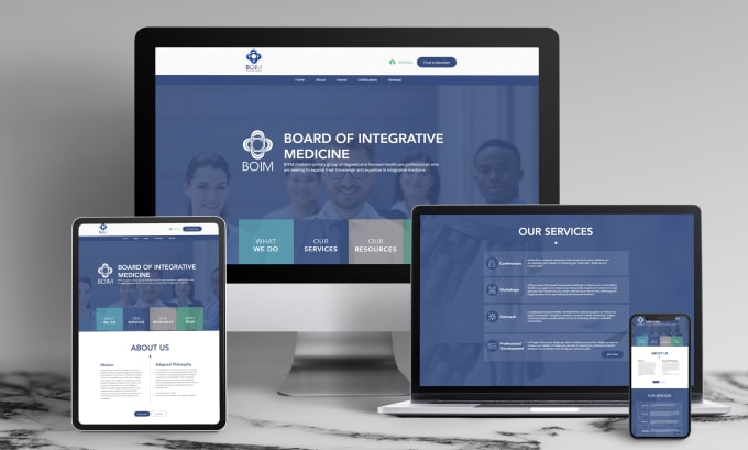 I will design or redesign professional wix, squarespace website