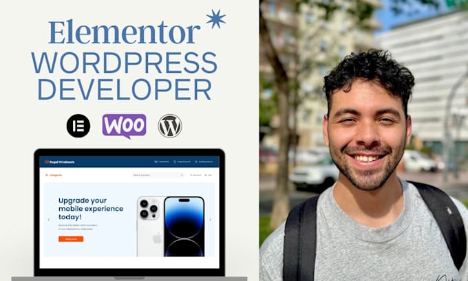 I will design your woocommerce website with elementor ecommerce