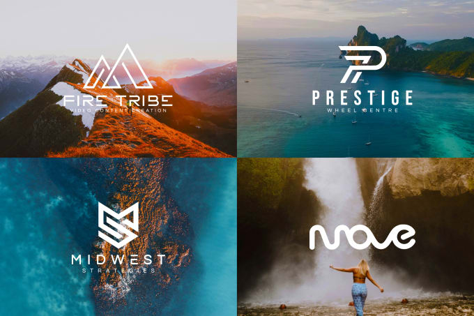I will do unique modern minimalist business logo design