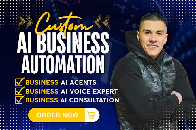 I will create a custom ai system that will automate your business