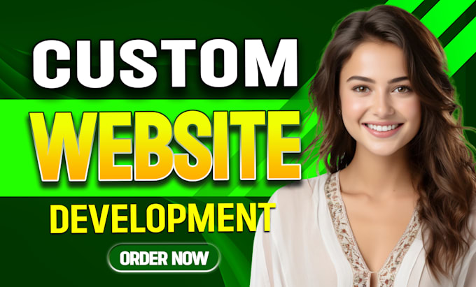 I will build rebuild custom website development full stack front end back end developer