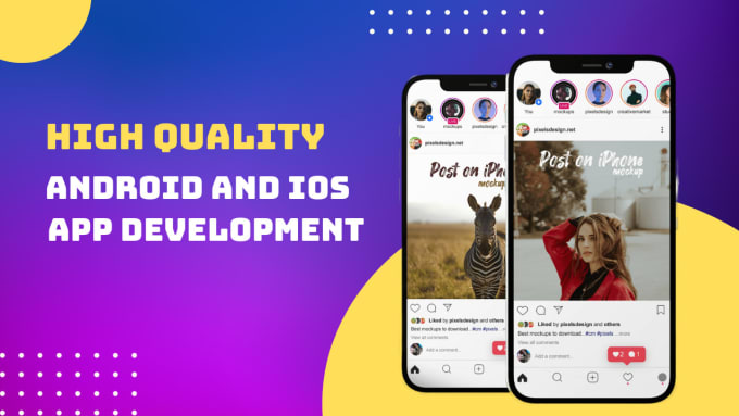 I will do android ios mobile app development using flutter