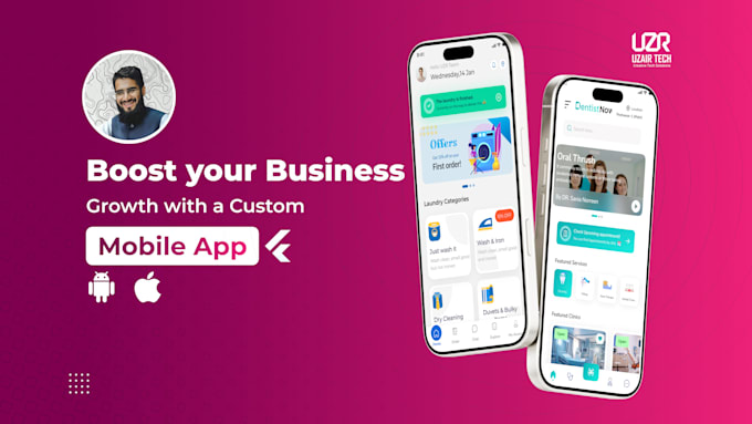 Our agency will create stellar ios, android apps with flutter expertise