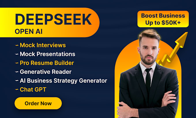 I will integrate ai deepseek, chatgpt, openai model into your business website