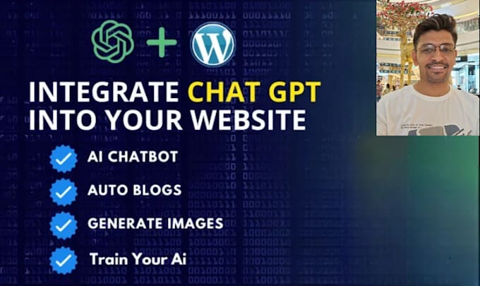 I will integrate chatgpt openai API in wordpress website for auto blogs and ai chatbots