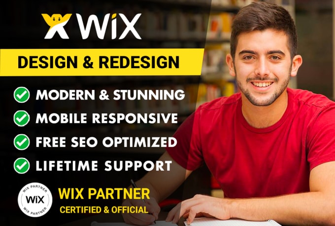 I will do wix website design, wix ecommerce website and wix redesign
