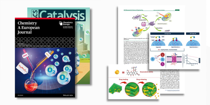 I will design scientific illustration , scientific figure , graphical abstract , toc