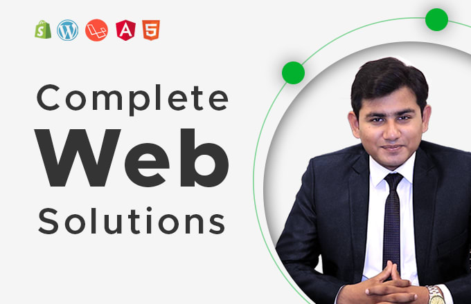 I will do web design and build complete website