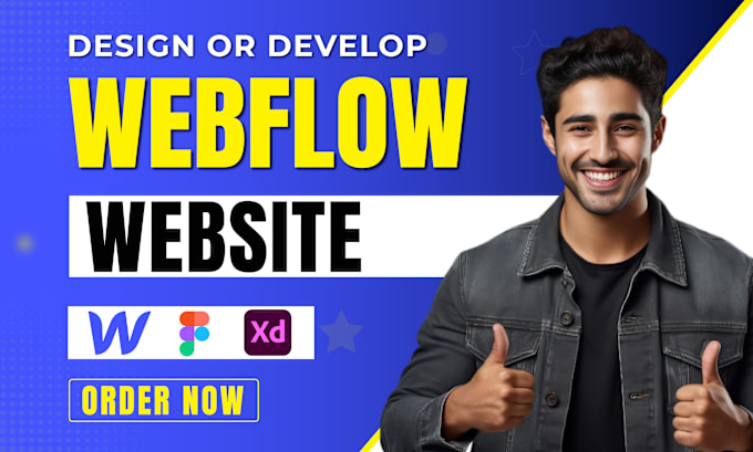 I will develop or design webflow website, figma to webflow, webflow expert