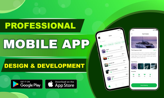 I will create ios app development mobile app development android app developer