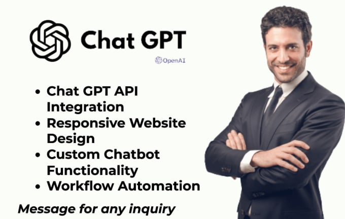 I will create custom ai agents and chatbots for wordpress wix using gpt claude openai