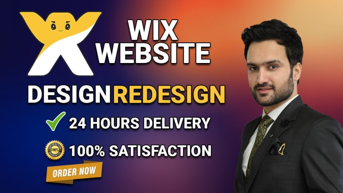 I will design wix website, build wix website and do wix website redesign