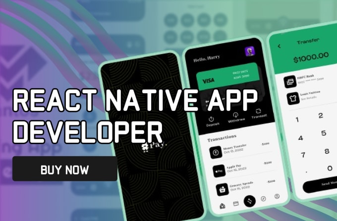 I will develop your android and IOS app using react native or expo