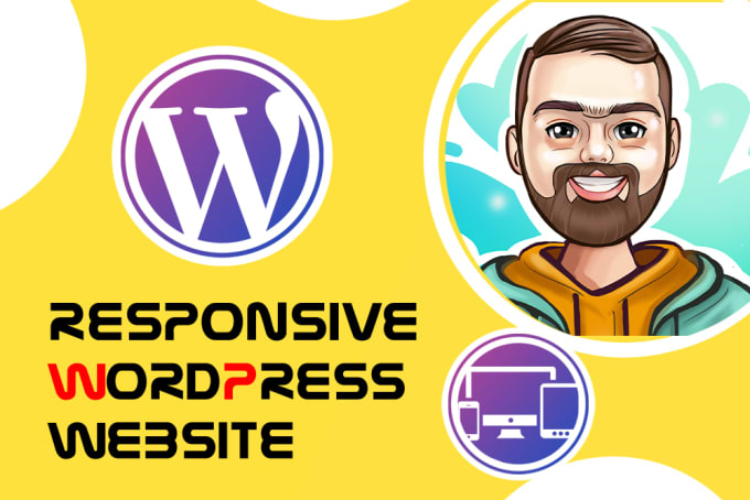 I will create and fix responsive wordpress website or landing page