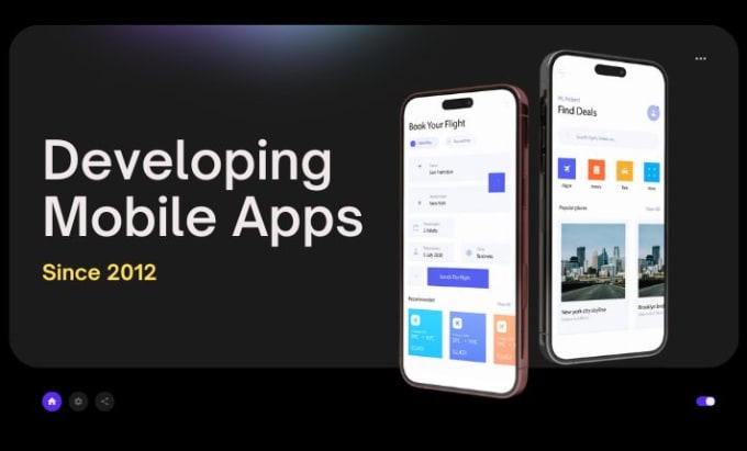 I will develop mobile ios app android app with flutter