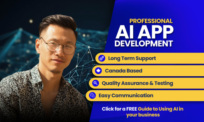 I will develop an ai website, saas or application