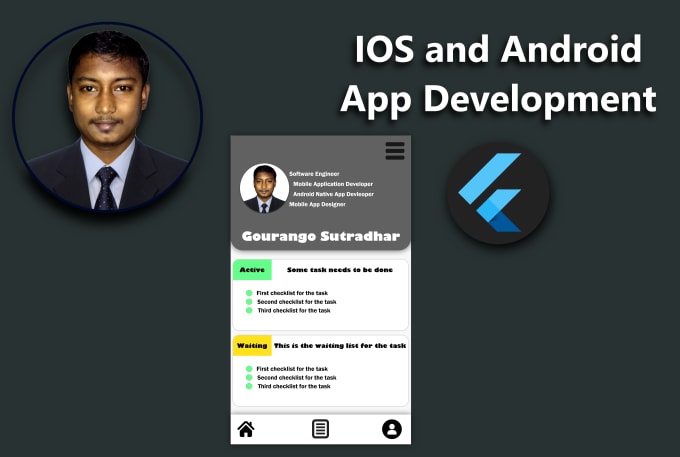 I will develop a mobile app using flutter