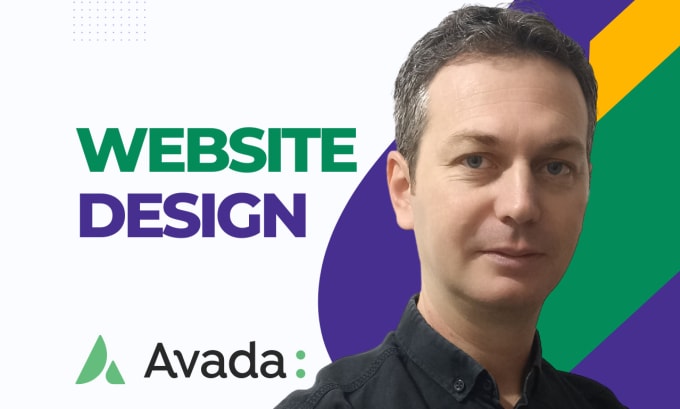 I will design website with avada theme