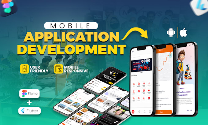 I will mobile app development ios and android app development as flutter developer