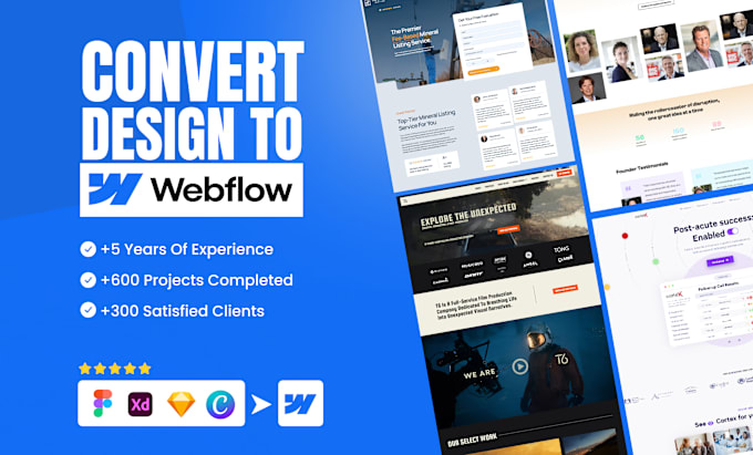 I will develop webflow website , webflow expert, figma to webflow