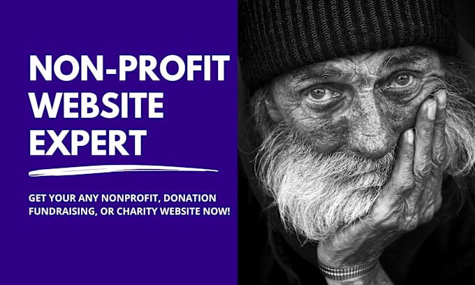 I will create nonprofit ngo charity donation website