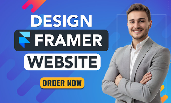 I will create modern framer website design, framer landing page, framer developer