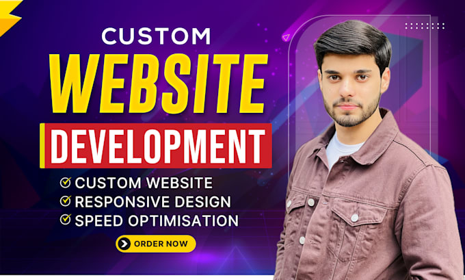 I will design and develop custom responsive website for your business