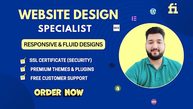 I will build, design or redesign a responsive wordpress website