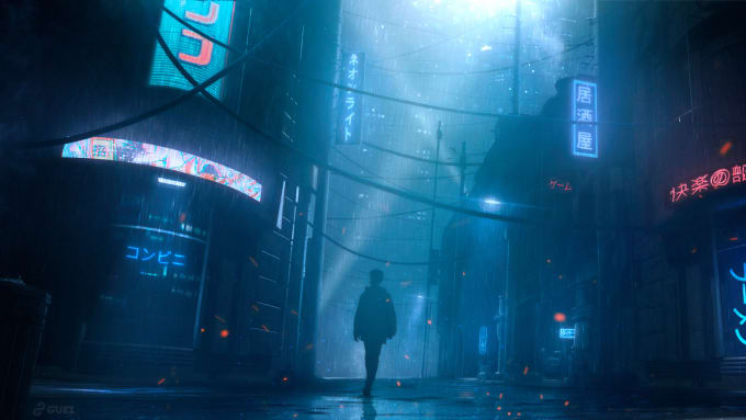 I will do background illustration and environment concept art