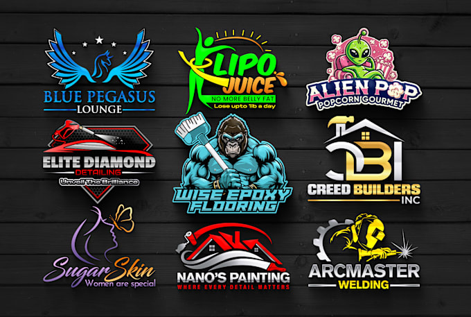 I will design stunning logo for business and company