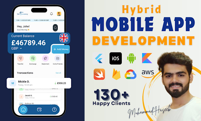 I will be your flutter app development specialist, ios, android, flutter developer