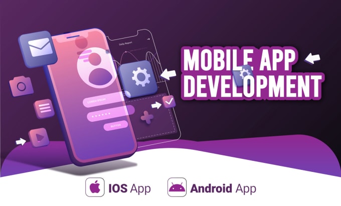 I will do mobile app development flutter developer flutterflow develop IOS android