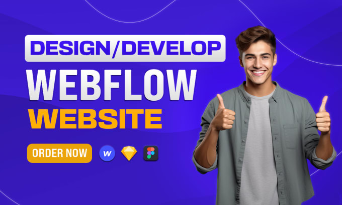 I will design or develop webflow website, figma to webflow, webflow expert