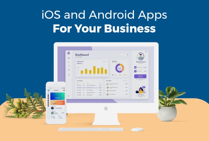 Our agency will build custom ios and android apps to elevate your business