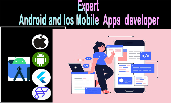 I will create ios or android mobile app as flutter developer, flutterflow and firebase