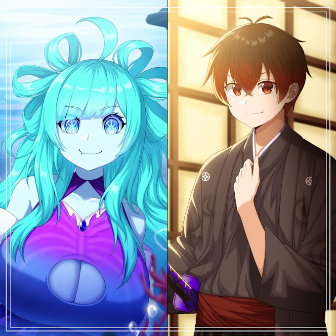 I will draw anime style character