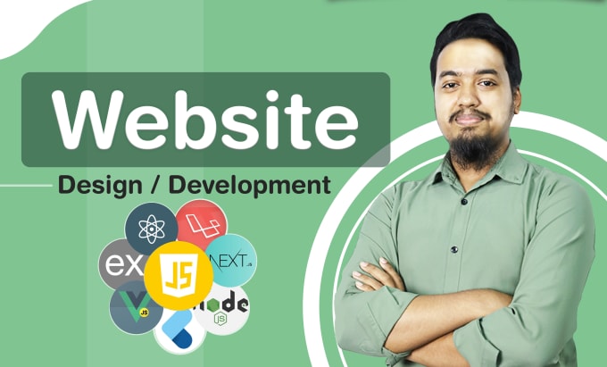 I will build or rebuild website, website development as full stack web developer
