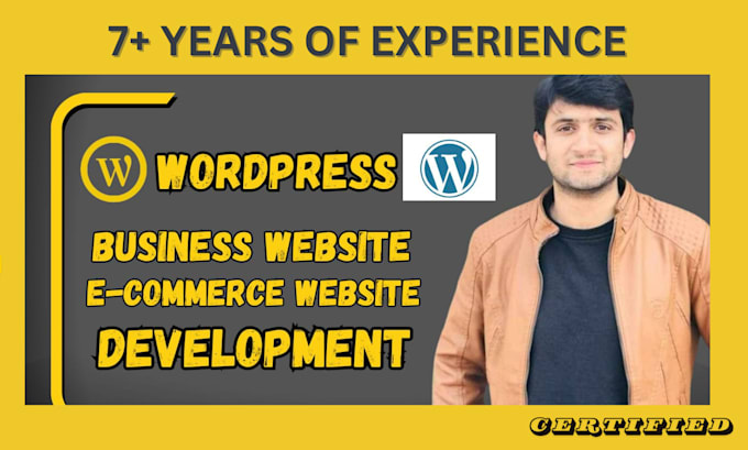 I will design responsive wordpress website design or website redesign