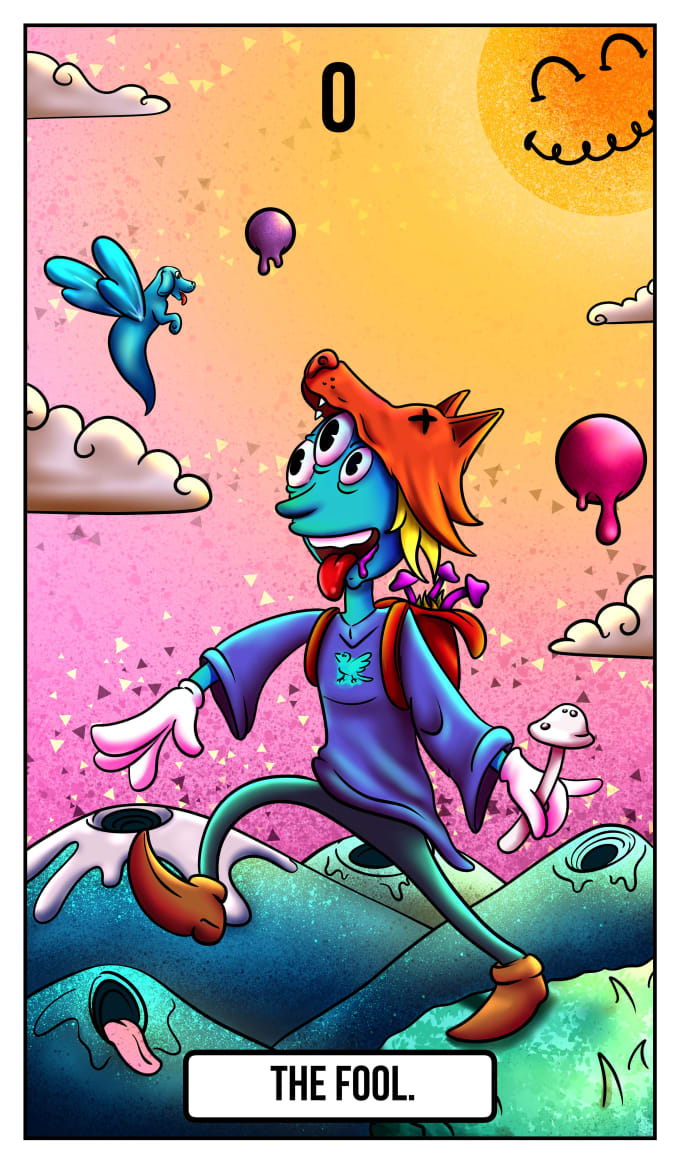 I will draw with cartoon art style illustration anything for you
